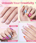 12 Color Nail Art Pens Set With 0.5mm Fine Tip For Precise Lines And Quick Air Drying Acrylic Markers in creative nail designs