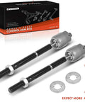 Front Inner Tie Rod End Replacement For Toyota Camry 2007 2011 Avalon 2005 2012 And Lexus ES350 2007 2012 Front Left And Right Install To Fix Uneven Tire Wear And Improve Steering Control, pair with nuts