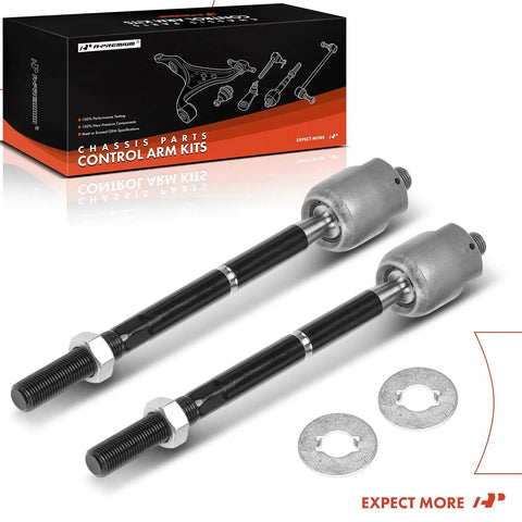 Front Inner Tie Rod End Replacement For Toyota Camry 2007 2011 Avalon 2005 2012 And Lexus ES350 2007 2012 Front Left And Right Install To Fix Uneven Tire Wear And Improve Steering Control, pair with nuts