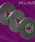 Heavy Duty Steel Dividing Plates Set For HV4 And HV6 Rotary Tables, three stacked plates on purple background