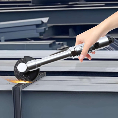Three Inch Pneumatic Cut Off Tool With Six Replaceable Blades 18000 RPM High Speed Cutter for metal cutting on industrial material