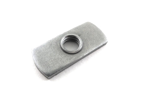 Centered Hole Sliding T Nuts For T Track Extrusions 1/4-20 Threads, showing close-up of single nut with threaded hole for aluminum extrusions.