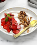 Heavy Duty Gold Plastic Spoons Disposable BPA Free Heat Resistant Premium Solid Design 100 Count Party Supplies Bulk Durable spoon