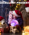 Child holding Moon Lamp Galaxy Light 6 Inch With 16 Color LED 3D Moon Illusion Remote And Touch Control Dope Lava Night Light.