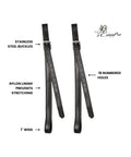 Dope Premium Calfskin Stirrup Leathers With Non Stretch Nylon Core 1 Inch Wide English Saddle Straps For Jumping And Dressage