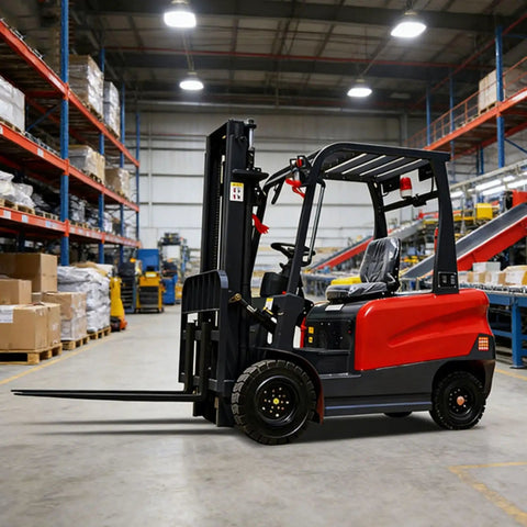 Electric Counterbalance Forklift Workhorse For Warehouse Use Material Handling Lift Truck 1000 To 2000 Kg Capacity Stable Mast