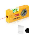 2-In-1 Line Laser Level With Light And Rotatable Magnetic Pocket Level Handy Mini Torpedo For 30-Foot Laser Lines Pro-Grade For Hanging Pictures