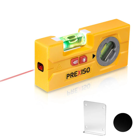 2-In-1 Line Laser Level With Light And Rotatable Magnetic Pocket Level Handy Mini Torpedo For 30-Foot Laser Lines Pro-Grade For Hanging Pictures
