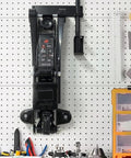 Wall Mount Floor Jack Stand Rack Organizer, A Garage Essential For Car Hydraulic Trolley Jacks, Heavy Duty Steel Holder Brackets