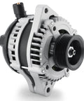 Front view of Reliable Replacement Alternator For Honda Odyssey Pilot Ridgeline Acura MDX TL RL 3 5L And 3 7L Engine Models From 2003 To 2009 With 11150N 11150 31100 RDJ A01 VND0339 Compatibility