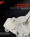 Heavy Duty Cooling System Water Pump Replacement With Precision Seal Kit, aluminum housing, designed for Hyundai Elantra, Tiburon, Tucson, Kia Soul.