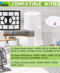 Premium Filter Replacement Kit Easy Fit For Rotator APEX DuoClean Vacuum with foam and HEPA filters; vacuum and filters shown.