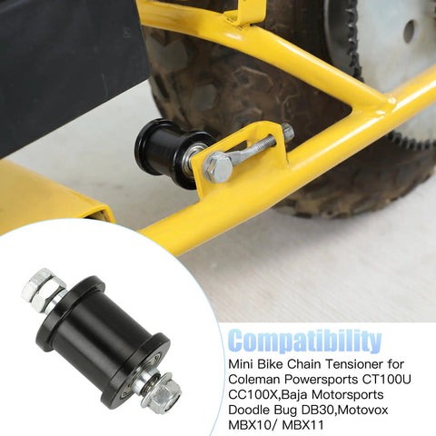 Mini Bike Chain Tensioner With One And Three Quarters Inch Roller Replacement For Coleman CT100U CC100X Baja Motorsports
