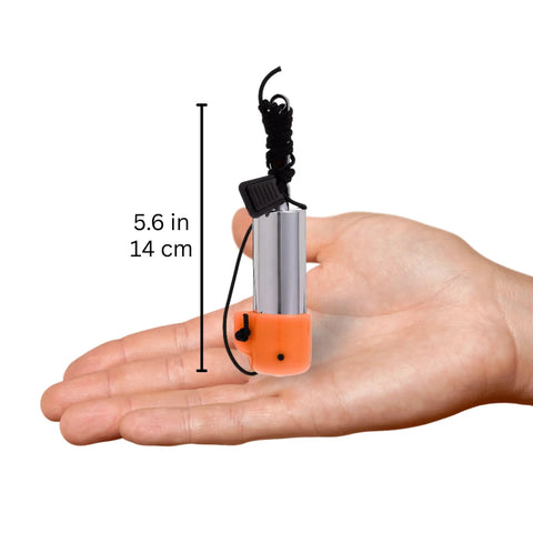 Underwater Rattle Stick Signal Bell For Scuba And Snorkeling, Loud Diver Communication Tool, compact size in hand