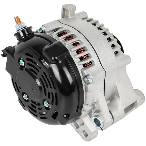 High Output 160 Amp Alternator Replacement For Jeep Wrangler 3.6L 2012 2018 JK 3.6L 2018 12 Volt CCW Rotation Six Groove Pulley