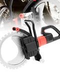 Heavy Duty Brushless Concrete Ring Saw With 8900W Motor And Slick Wet Cooling Action For Rugged Masonry Projects showing its powerful blade.