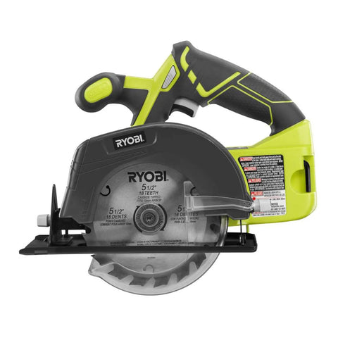 18 Volt One Plus Lithium Ion Six Tool Combo Kit With Drill Driver Impact Driver Reciprocating Saw Circular Saw Multi Tool LED Work Light