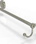 Prestige Regal 30 Inch Towel Bar With Integrated Hooks In Polished Nickel Solid Brass Bath Hardware Concealed Mounting Hardware