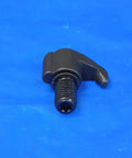 Heavy Duty Insert Clamp And Screw Kit For Indexable Tool Holders, close-up of black fastening screw with handle.