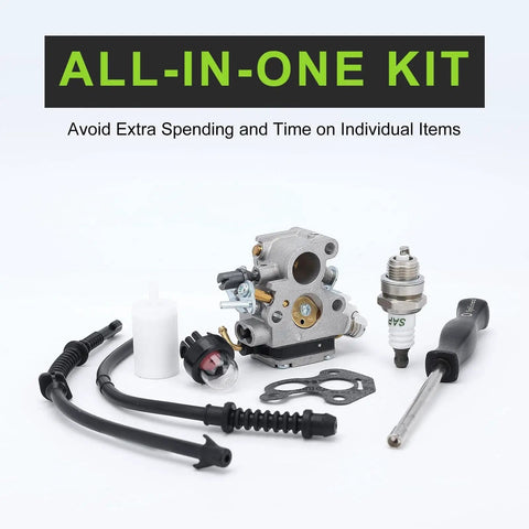 Go To Carburetor Tune Up Kit For Husqvarna Chainsaws 435 440 435E 440E 135 135E 140 140E With Zama C1T-EL41A C1T-EL41 Carburetor