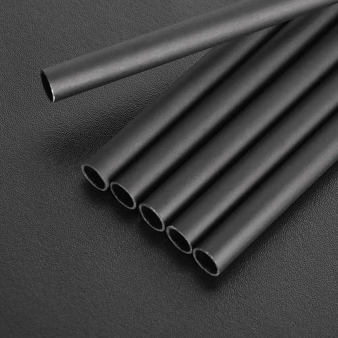 Carbon Crossbow Bolts Dope Straight Flight Shafts For DIY Arrows 16 17 18 20 22 Inch 8.8mm Outer Diameter 7.6mm Inner Diameter