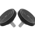 Adjustable Furniture Leveling Feet Stabilizer Two Pack M8 M10 Anti Slip Plastic And Iron Pads Prevent Wobble For Sofas Tables Chairs And Gym Equipment At Home And Office black threaded feet