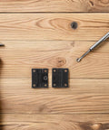 90 Degree Adjustable Plastic Cabinet Hinge Set For Kitchen, Bathroom, And Office Doors With Friction Torque Positioning