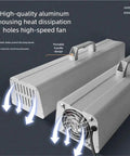 Heavy Duty Portable Led Uv Lamp, 365Nm 395Nm 405Nm Fast Cure Shadowless Machine, 3000W with aluminum housing and high-speed fan.