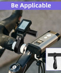 Two Piece Bike Handlebar Extender Kit With 10cm Or 30cm Length Single And Double Clamp Mounts for attaching devices on handlebars