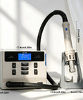1000W Lead Free Hot Air Soldering Station With Digital Display And Auto Sleep, Pro Grade 120 L Per Min Airflow
