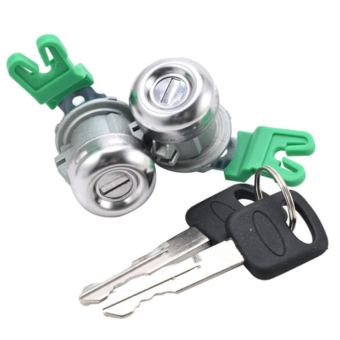 Door Lock Cylinder With Key Set Replacement Kit For Ford F150 1997 2011 F250 1997 1999 And F350 Super Duty 1998 2016