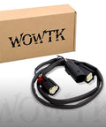 Harley Touring Luggage Pack Quick Disconnect Wiring Harness Plug And Play Power Tap Harness for Road King box view