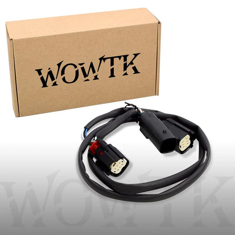 Harley Touring Luggage Pack Quick Disconnect Wiring Harness Plug And Play Power Tap Harness for Road King box view
