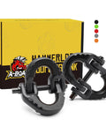 Two Pack Half Inch Safety Chain Connector Links Hammerlock Coupling For Trailer Chains Drop Forged Steel, box packaging