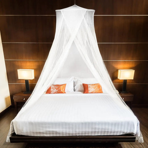 Extra Large King Bed Mosquito Net For King Queen And Twin Beds With Fine Mesh Keeps Out Mosquitoes NoSeeUm And Other Bugs