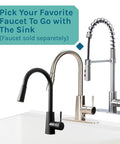Heavy Duty 19 Gallon Utility Sink Laundry Tub With Adjustable Metal Legs For Laundry Room Basement Or Garage Workshop No Faucet Included Black Four Color Options Available shown with various faucet options