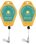 Two Pack Heavy Duty Retractable Spring Tool Balancer with Adjustable Tension, Supports 3 to 5 Kg Tools, Easy Hanging Tool Holder for Assembly Lines, Workshops, and Garage, Keeps Tools Off Benchtops and Ready at Hand for Quick Access, 3-5 kg