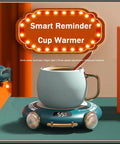 Keep Your Brew Sizzling On Your Sweet Desk Setup With This Aluminum Alloy Cup Warmer Featuring Three Heat Levels And Integrated Auto Shutoff Safety Up To 167 Fahrenheit For Cozy Mornings And Lowkey Amazing Office Vibes In Classic Pink.