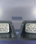 Golf Cart LED Headlight and Tail Light Kit for G14 G16 G19 G22 With Front and Rear LED Lights Plug and Play Upgrade Includes Switch and Quick Install Harness