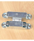 Three Way Adjustable Concealed Invisible Door Hinges Up To 60kg For Cabinets And Frames, steel finish