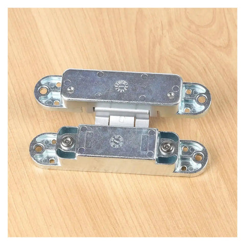 Three Way Adjustable Concealed Invisible Door Hinges Up To 60kg For Cabinets And Frames, steel finish
