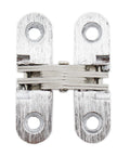 2 Pack Invisible Hinge For Cabinets And Doors, Hidden Concealed Hinge with 180 Degree Swing, Stainless Steel Cross Hinge