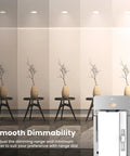 Paddle Dimmer Switch For Dimmable LED Lights Dual Pack With Single Pole Or 3 Way Control Overheat Protection Includes Wall Plates And Installation Hardware For Easy Home Lighting Upgrades in white