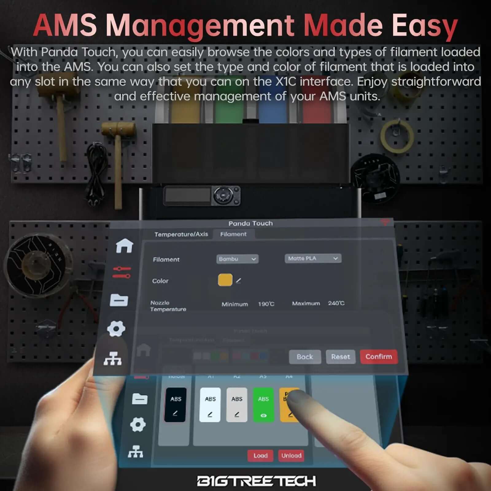 Panda Touch Upgrade Kit for Bambu Lab Printers ✓