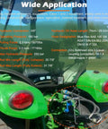 Hydraulic Top Link Cat 1 1 with Locking Block and Two Hoses, featuring Two Way Check Valve, installed on green tractor for Class 1 and 2 equipment.