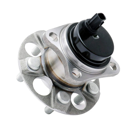 Rear Wheel Bearing Hub Assembly Set Of 2 For 2010 Through 2015 Toyota Prius And 2012 Through 2015 Prius Plug In Heavy Duty 5 Lug