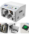 Electric Wire Stripper Machine For 0.1 To 6 Mm Wires 30 AWG To 10 AWG Automatic Cable Stripping Tool with control panel