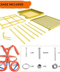 Tough As Nails Heavy Duty Forklift Man Basket And Safety Cage With 1300 Pound Capacity For Two Operators Aerial Work Platform Lifter Attachment components