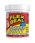 Beast Mode Moldable Rubberized Sealant Putty, Knockout Waterproof Gap Filler And Crack Sealer For Plumbing Pipes Marine Auto Rv, Dead Simple Underwater Bonding Repair Compound White 16 Oz Tube in container.