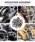 Application scenarios of Carbon Steel Bearing Clamping Ring 1.02 Inch Blackened Finish Built To Last Retaining Washer Locking Ring
